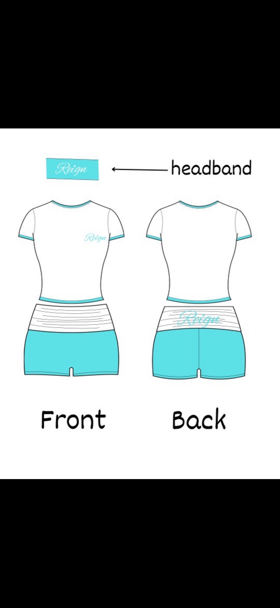 Blue Short Set