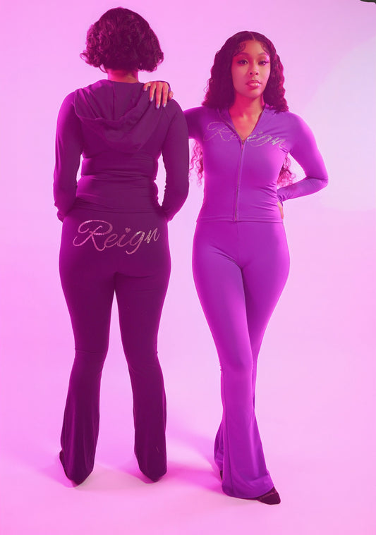 Navy Blue Rhinestone Set